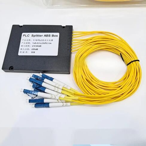 1X8 PLC وحدة الفاصل LC/UPC موصل وضع واحد 1M18 الألياف 1x2 1x4 1x16 صندوق بصري (1X16 LC UPC) in Kuwait