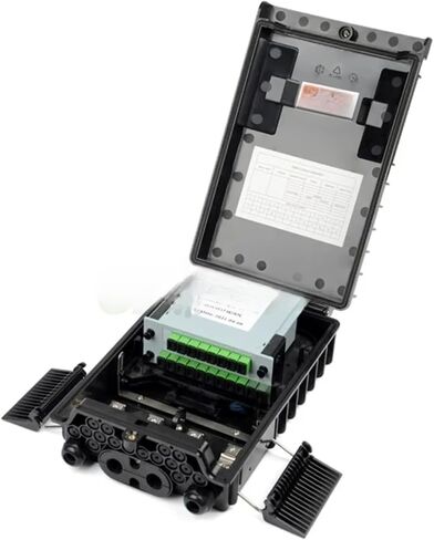 Outdoor Waterproof Optical Fiber Distribution Box Indoor Splitter Output Junction 16 core 1x16(Empty Adapter Type) in Saudi Arabia