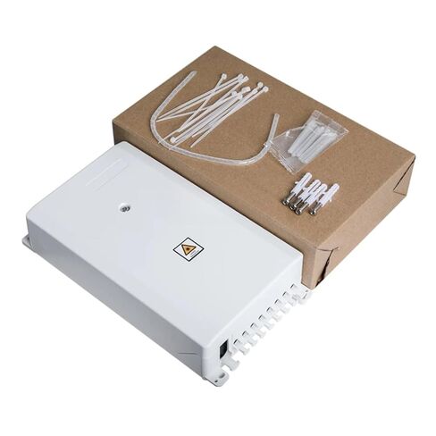 Optical Fiber Terminal Box FTTH Distribution 8 Core wall-Mounted Indoor and Outdoor Optical(with Adapter) in Saudi Arabia