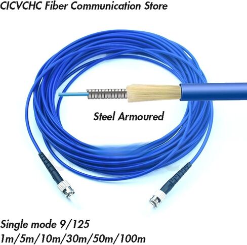 5pcs SC LC FC ST-UPC-SM 9/125-3.0mm Fiber Jumper(SC-SC UPC; 1m) in Saudi Arabia