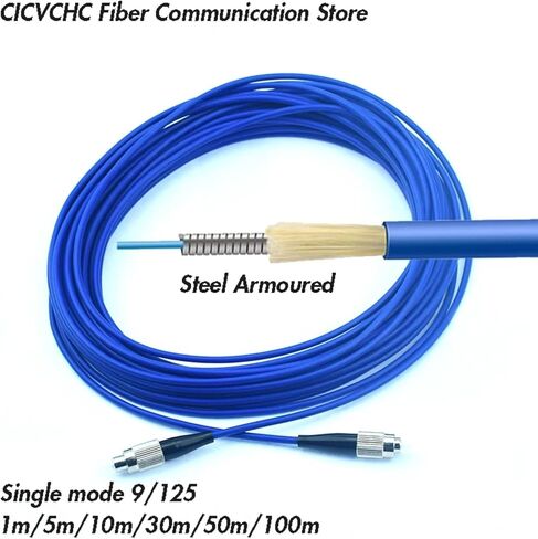 5pcs SC LC FC ST-UPC-SM 9/125-3.0mm Fiber Jumper(SC-SC UPC; 1m) in Saudi Arabia