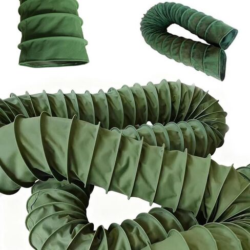 6 "8" 10 "12" 14 "16" 18 "20" خرطوم أنابيب HVAC خرطوم مرن للتهوية بديل خرطوم مجاري العادم المقاوم للحرارة (L 1m (3.3ft) ، 455mm (18")) in Kuwait