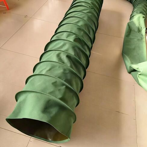 6 "8" 10 "12" 14 "16" 18 "20" خرطوم أنابيب HVAC خرطوم مرن للتهوية بديل خرطوم مجاري العادم المقاوم للحرارة (L 1m (3.3ft) ، 455mm (18")) in Kuwait