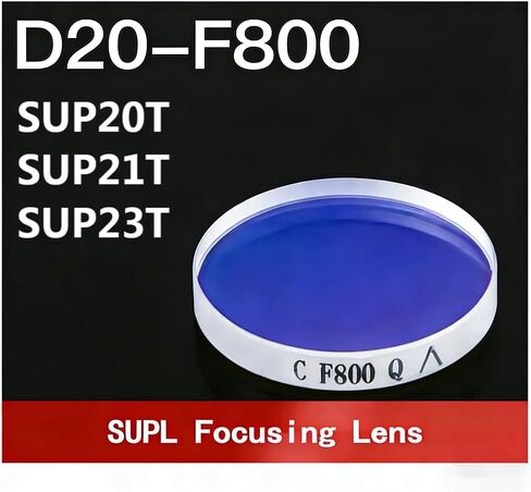 D16/D20/D30 Laser Welding Gun Collimating Lens CQWY Weld Head Focusing Lenses F50/F60/F150/F200/F600/F800 for SUP20S/T 21S/T 23S/T 28T/F 29F 31T/F 21C 22C (OEM/JGS1, D20T4.5F800) in Kuwait