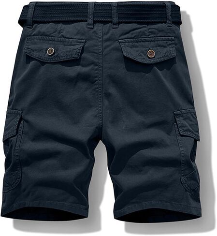 eoeioa Tactical Shorts for Men Casual Resistant Baggy Work Hiking Shorts Cotton Lightweight Comfy SweatShorts with Pockets in Saudi Arabia