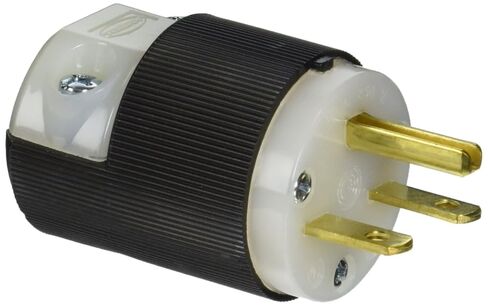 HBL5666C Plug 15 amp 250V 6-15P Black/White in Kuwait
