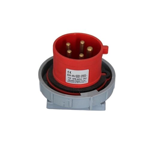 قابس الأجهزة المخفية الصناعية المقاومة للماء IP67/16A/5 ثقوب SFN-6152 in Kuwait