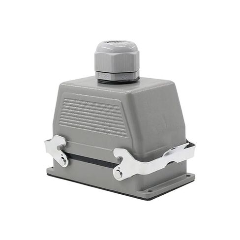 Heavy Duty Connectors HDC-HE-048-1/2 F/M 48pin 500V 16A Industrial Rectangular Aviation Connector Plug Screw Connection(Hdc-he-048-2) in Saudi Arabia