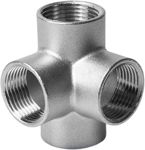 1/4 "3/8" 1/2 "3/4" 1 "1-1/4" أنثى موضوع 304 الفولاذ المقاوم للصدأ 4 طريقة الزاوية نوع تركيب الأنابيب موصل المقرنة (1/4 ") in Kuwait
