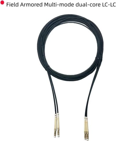 Fiber Jumper, 50/125um, multimode OM2, OM3 10G, Dual core(OM3 2LC-2LC; 15 Meters) in Saudi Arabia