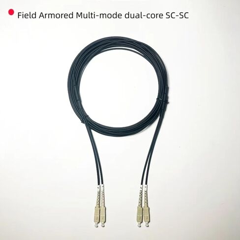 Fiber Jumper, 50/125um, multimode OM2, OM3 10G, Dual core(OM3 2LC-2LC; 15 Meters) in Saudi Arabia