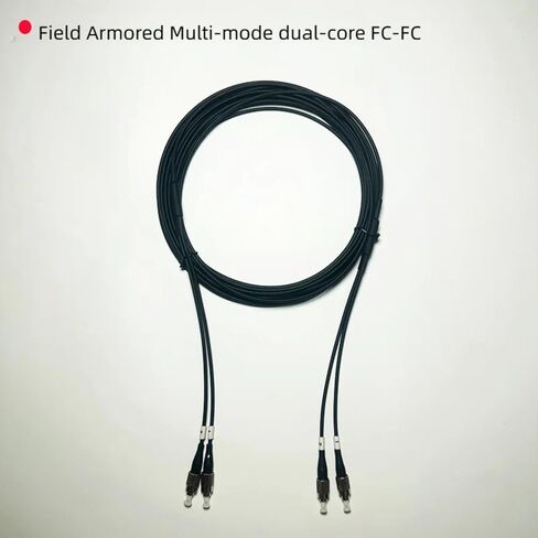 Fiber Jumper, 50/125um, multimode OM2, OM3 10G, Dual core(OM3 2LC-2LC; 15 Meters) in Saudi Arabia