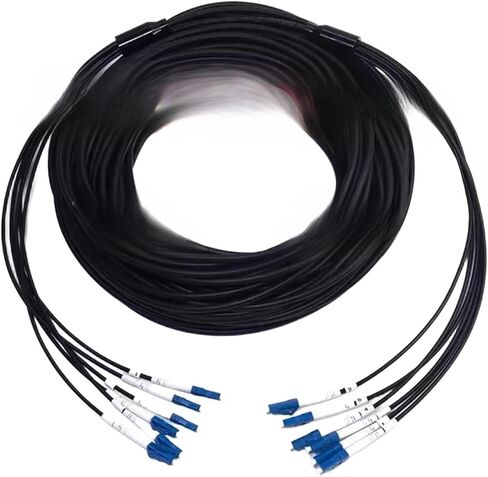 6 Core Fiber Jumper TPU Single Mode LC SC-FC-ST(500m LSZH; SC-SC) in Saudi Arabia
