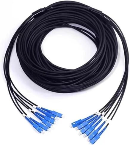 6 Core Fiber Jumper TPU Single Mode LC SC-FC-ST(500m LSZH; SC-SC) in Saudi Arabia