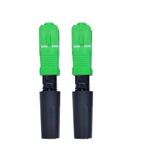 SC FTTH Fiber Optic Quick Connector UPC Connection Field Assembly High Precision Optical Adapter(APC 100PCS B) in Saudi Arabia