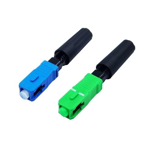 SC FTTH Fiber Optic Quick Connector UPC Connection Field Assembly High Precision Optical Adapter(APC 100PCS B) in Saudi Arabia