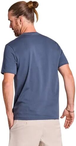Life is Good Men's Solid Short Sleeve Crusher Vee in Kuwait