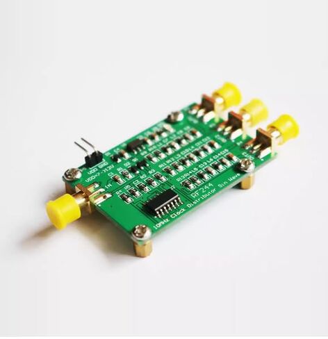 OCXO Signal Conversion 10MHz Pulse Input to sine Wave Output Signal Amplifier with Three outputs RF244 in Kuwait