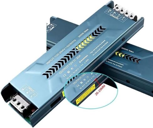DC 24V LED Lighting Ultra Thin Power Supply 150W Adjustable LED Driver in Kuwait