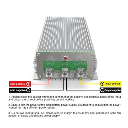 12V24Vto 48V 40A X5 محول دفعة DC-DC عالي الطاقة in Kuwait