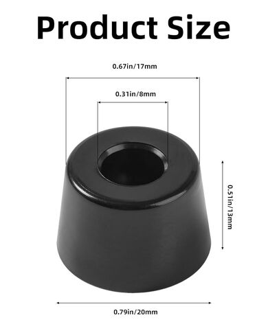 36 Sets Anti-Vibration Rubber Landing Mat Feet, M4 T-Nuts, Hex Screws with Wrench, for 2020 Series Aluminum Extrusion Profile 3D Printer Parts in Kuwait