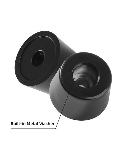 36 Sets Anti-Vibration Rubber Landing Mat Feet, M4 T-Nuts, Hex Screws with Wrench, for 2020 Series Aluminum Extrusion Profile 3D Printer Parts in Kuwait