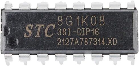 Stc8G1K08 Stc8G1K08-38I-Dip16 Stc8G1K08-38I 8G1K08 رقاقة واحدة Ic متحكم صغير وحدة تحكم صغيرة Mcu جديد لـ Stc الأصلي in Kuwait