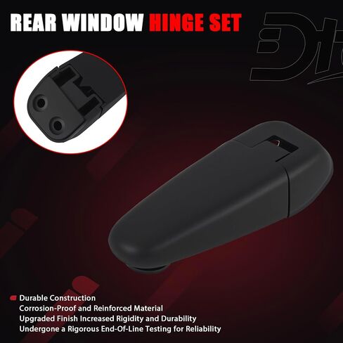 Rear Window Hinge Set Tailgate Liftgate Glass Hinge Left & Right Compatible with Jeep Vehicle 1999 2000 2001 2002 2003 2004 Grand Cherokee Replaces# 5019418AA in Saudi Arabia
