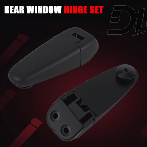 Rear Window Hinge Set Tailgate Liftgate Glass Hinge Left & Right Compatible with Jeep Vehicle 1999 2000 2001 2002 2003 2004 Grand Cherokee Replaces# 5019418AA in Saudi Arabia