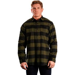 Burnside Men's Yarn-Dyed Long Sleeve Flannel Shirt in Kuwait