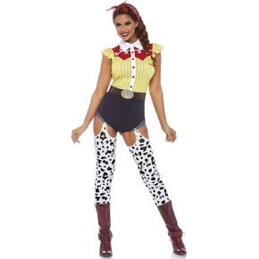 Leg Avenue Women's Giddy-up Sexy Cowgirl Costume