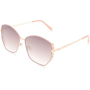 TAHARI Th808 نظارة شمسية نسائية سداسية هندسية واقية من الأشعة فوق البنفسجية بنسبة 100%. هدايا أنيقة لها، 60 ملم in Kuwait