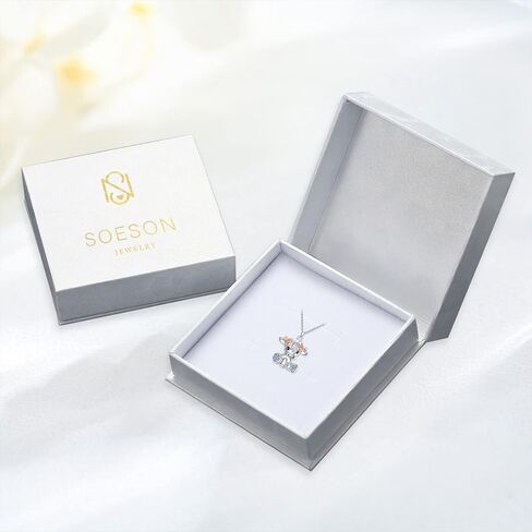 SOESON Highland Cow Necklace for Women,Sterling Silve Cow Necklace Highland Cow Pendant Scottish Cow Necklace for Girls Jewelry Easter Wedding Graduation Gift in Saudi Arabia
