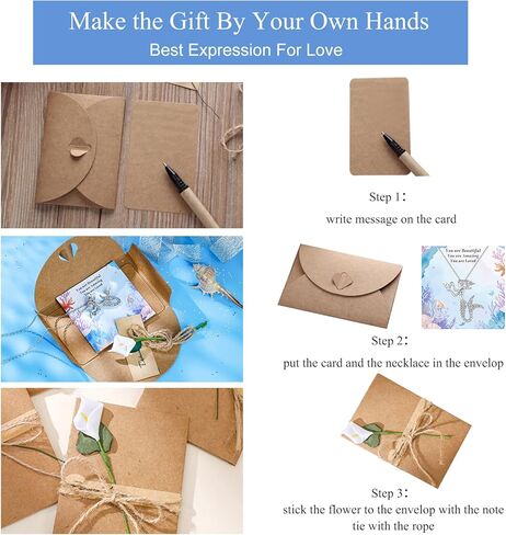 قلادة حورية البحر الصغيرة للفتيات، مجوهرات حورية البحر الصغيرة للفتيات المراهقات، هدايا حورية البحر، مجوهرات عيد ميلاد جوهرة الميلاد، قلادة قلادة مطلية بالفضة أزرق أرجواني شفاف وردي زركونيا مكعب in Kuwait