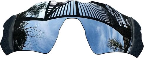 MYCOURAG 4 أزواج عدسات بديلة للنظارات الشمسية Oakley Radar EV XS Path OJ9001 - أسود صلب + تيتانيوم + أزرق ثلجي + أحمر ناري in Saudi Arabia