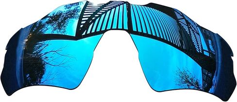 MYCOURAG 4 أزواج عدسات بديلة للنظارات الشمسية Oakley Radar EV XS Path OJ9001 - أسود صلب + تيتانيوم + أزرق ثلجي + أحمر ناري in Saudi Arabia