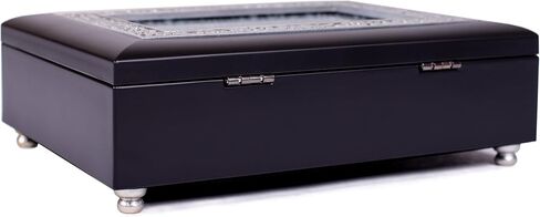 Love You to the Moon and Back Matte Black Jewelry Keepsake Box in Saudi Arabia