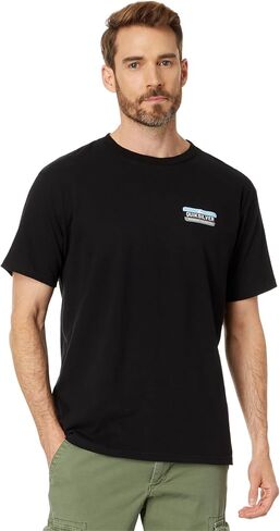 Quiksilver All Filled Up Short Sleeve Tee Black XL in Saudi Arabia