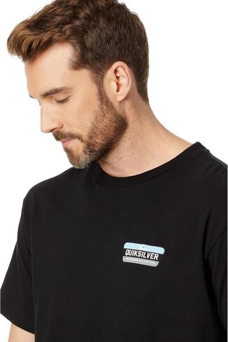 Quiksilver All Filled Up Short Sleeve Tee Black XL in Saudi Arabia