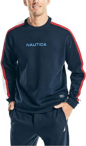 سويت شيرت رجالي من Nautica مصنوع بشكل مستدام بألوان متعددة in Saudi Arabia