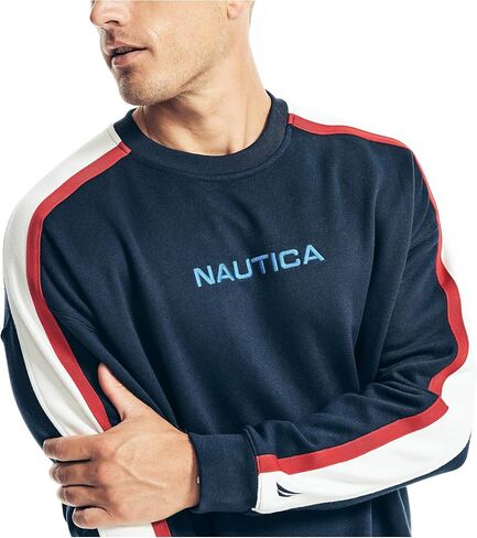 سويت شيرت رجالي من Nautica مصنوع بشكل مستدام بألوان متعددة in Saudi Arabia