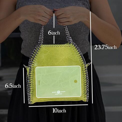 CHARO GARCIA Crossbody Bags for Women. Premium Leather Purses Made in Italy. Includes Detachable Strap and a Dust Bag. in Saudi Arabia