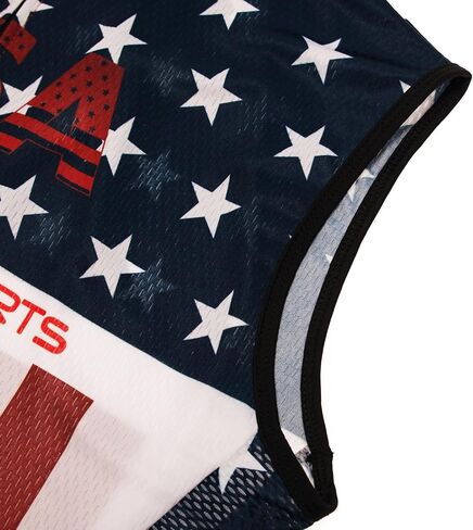 Cycling Jersey Men Sleeveless Bike Shirts Vest Bicycle Clothing Jacket Tight Reflective at Night in Saudi Arabia