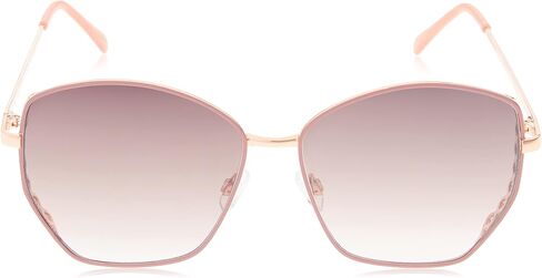 TAHARI Th808 نظارة شمسية نسائية سداسية هندسية واقية من الأشعة فوق البنفسجية بنسبة 100%. هدايا أنيقة لها، 60 ملم in Kuwait