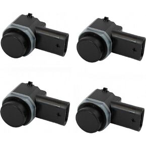 TRQ 4 Piece Bumper Parking Assist Object Sensor Kit Compatible with C-Max Escape Focus