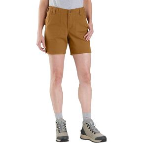 Carhartt Women's Rugged Flex Relaxed Fit Canvas Work Short