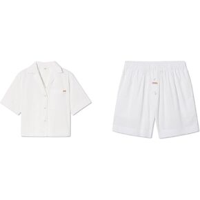 Airy Cotton Short Sleeve Set