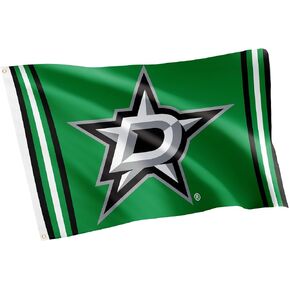 Desert Cactus Dallas Stars Flag NHL 100% Polyester Indoor Outdoor 3x5 feet National Hockey League Team Flags (Flag A)