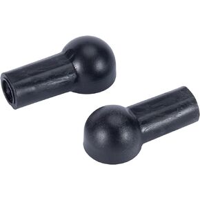 Rldym 2Pcs Car Top Push Rod Joint End Cap 98656127902 Compatible with Porsche Boxster 986 987 Top Support Bracket Push Rod Ball Joint Adapters Black