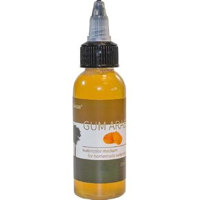 صمغ عربي 1.7 أونصة سائلة (50 مل)، ألوان مائية متوسطة، للطلاء بالألوان المائية محلي الصنع in Kuwait